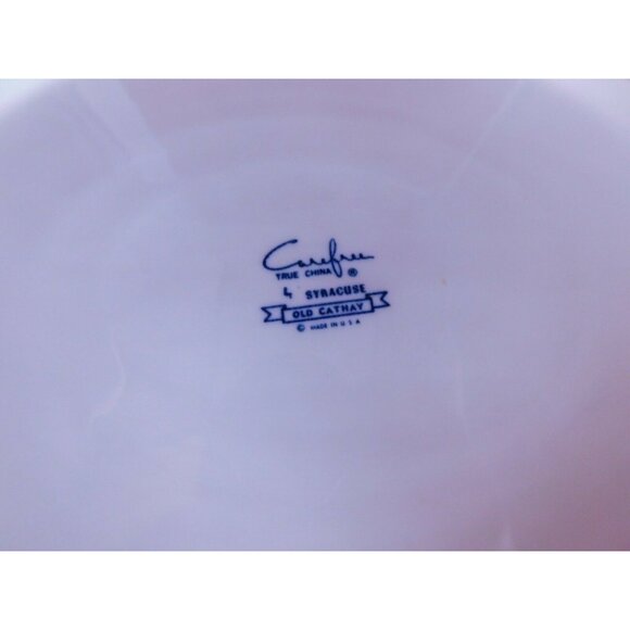 Syracuse China OLD CATHAY Oval Dinner Plate 11 3/8" ceramic - Picture 4 of 4